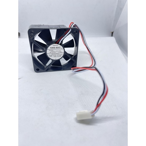 ใหม่ AX640151D NMB-MAT 2406GL-05w-B59พัดลมขนาด60*60หนา15ไฟ24vdc MODEL2406GL-05w-B59พัดลมขนาด60*60หนา15ไฟ24vdc ทักเชทค่ะ