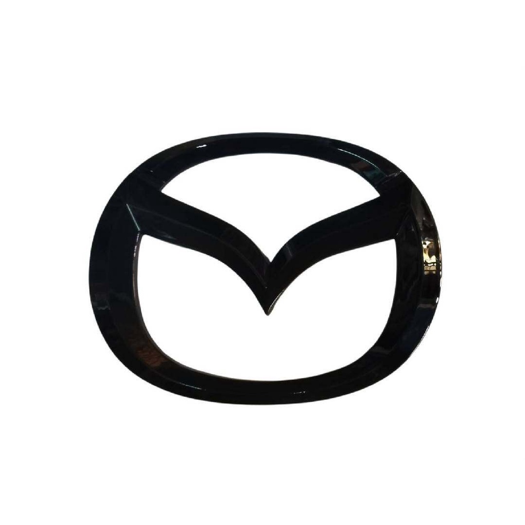 ตรา โลโก้ รถ หน้า หรือ หลัง  MAZDA สีดำเงา ขนาด 12.5 x 10 cm mazda LOGO จัดส่งไว ราคา ถูกที่สุด ดีลบีเคเค แกลเลอรีภาพที่ 2
