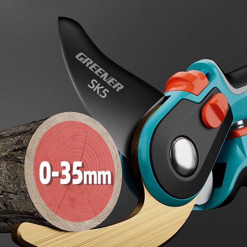 GREENER กรรไกรตัดกิ่งไม้ SK5 กรรไกรตัดกิ่ง กรรไกรตัดต้นไม้ ด้ามกันลื่น - รูปที่ 3