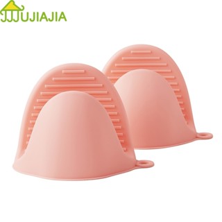 Jujiajia ถุงมือซิลิโคน ทนความร้อนสูง และน้ําร้อนลวก สําหรับเ…