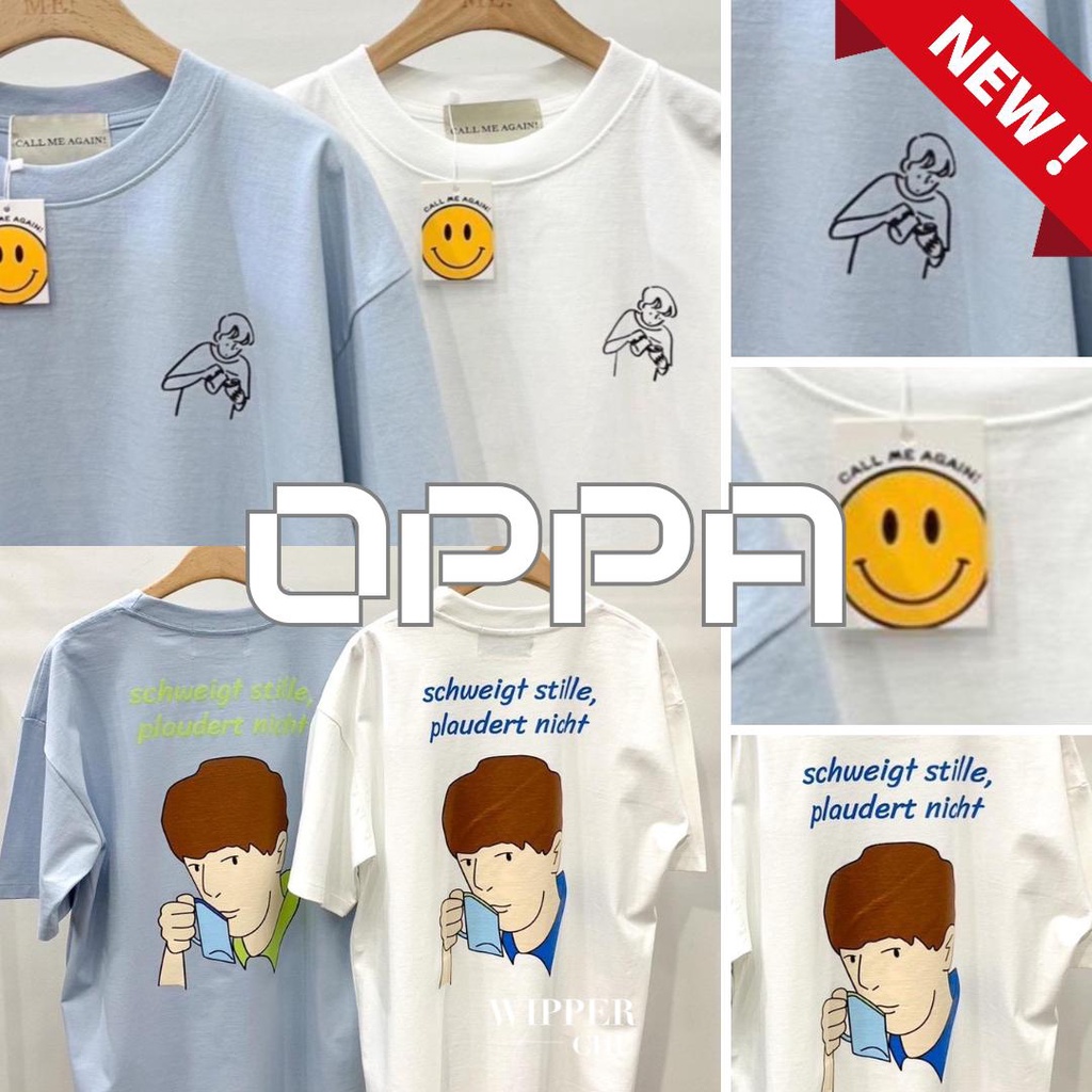 เสื้อยืด Oversize “ Oppa ” CMA