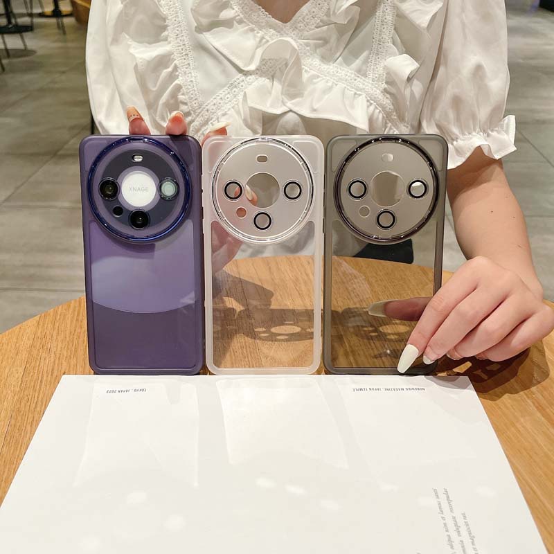 เคสโทรศัพท์มือถือ TPU นิ่ม แบบใส บางพิเศษ ป้องกันเลนส์กล้อง สําหรับ Huawei Mate 60 50 40 P50 Pro Plus