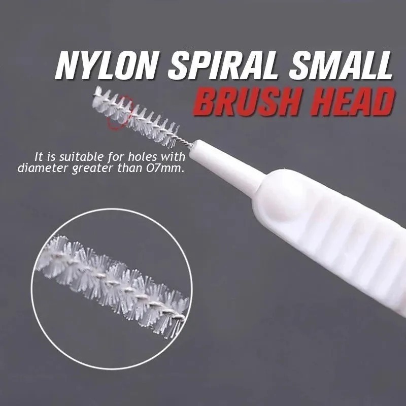 แปรงทําความสะอาดรูโทรศัพท์ และหัวฝักบัวอาบน้ํา ขนาดเล็ก ป้องกันการอุดตัน - รูปที่ 5