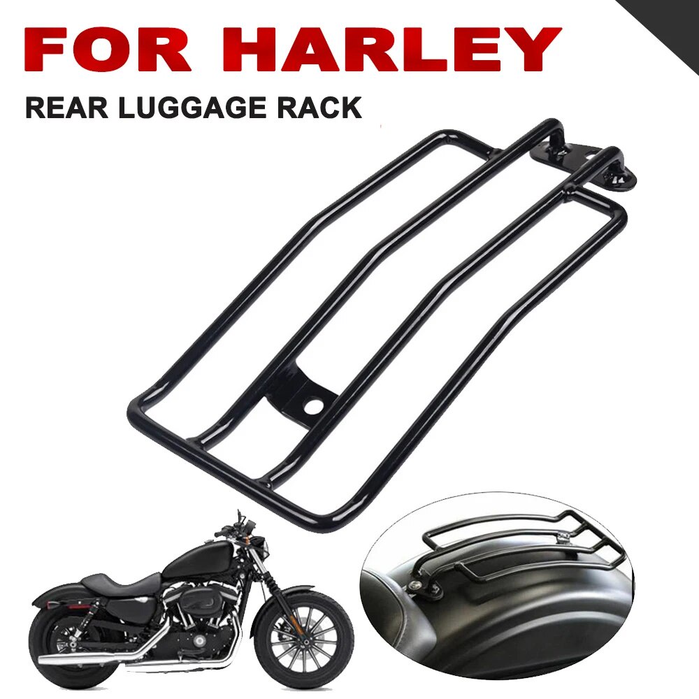 ชั้นวางของด้านหลัง สําหรับ Harley Sportster Iron XL 883 1200 L R 883n XL883 XL1200 2004-2019