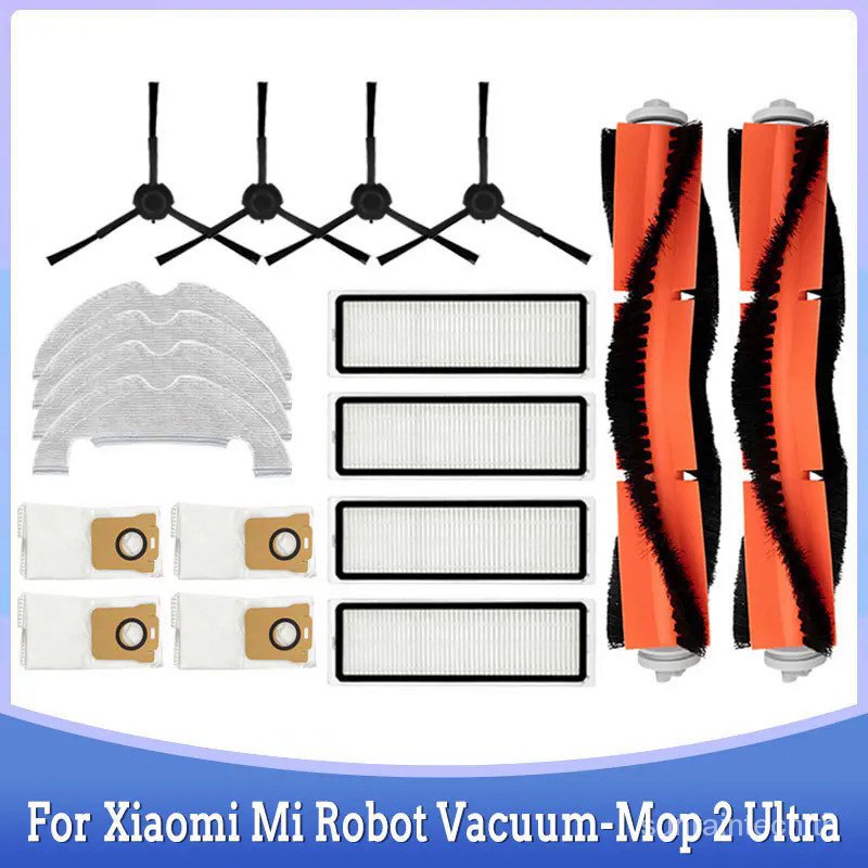 Dust Bags Filter For Xiaomi Mi Robot Vacuum-Mop 2 Ultra | STYTJ05ZHM Vacuum Cleaner Accessories Main Side Brush Mop Cloth Parts