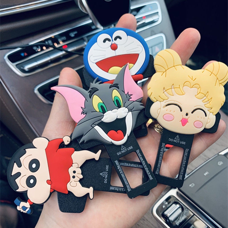 หัวเข็มขัดนิรภัยรถยนต์. หัวเข็มขัดนิรภัย ลายการ์ตูน สําหรับตัดเสียงบี๊บ
