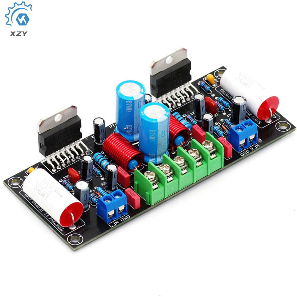Tda7294 บอร์ดขยายเสียง แอมป์พลังงานสูง 200W DC24-40V ขนาดเล็ก DIY