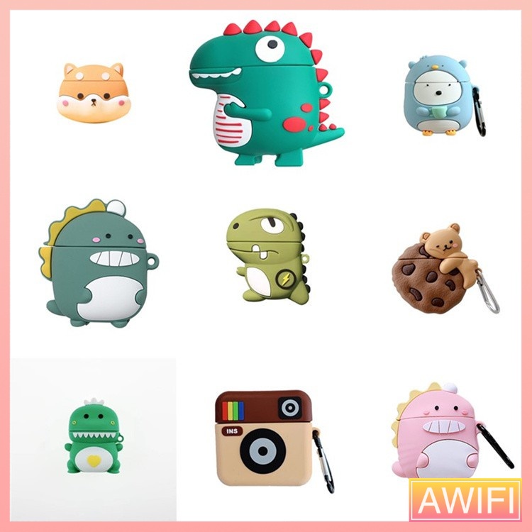 🔥AWIFI🔥เคส for Apple AirPods 1-2 Case(ใส่ได้ i9s-i11.i12)#A04