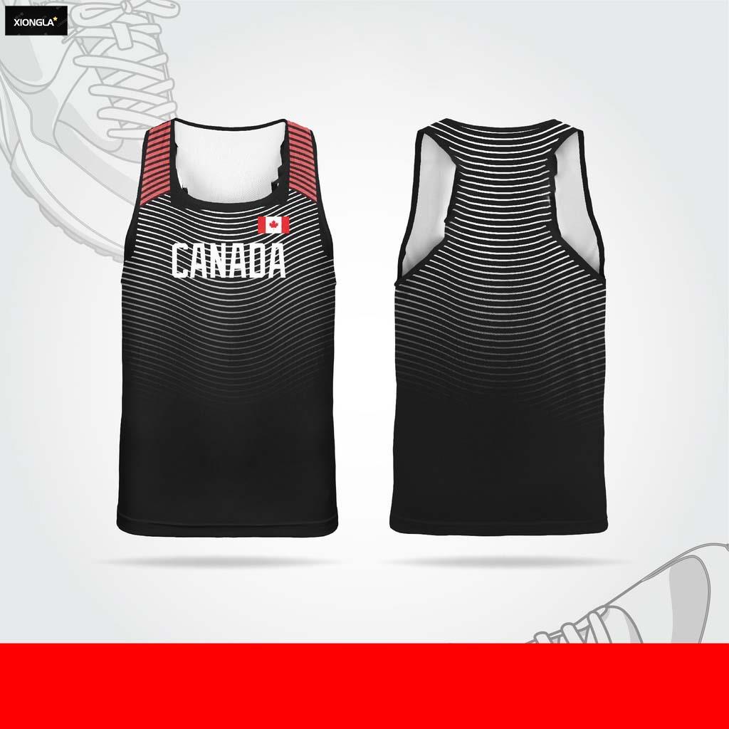 เสื้อวิ่งมาราธอนทีมชาติTeam Canada OLYMPIC 2016