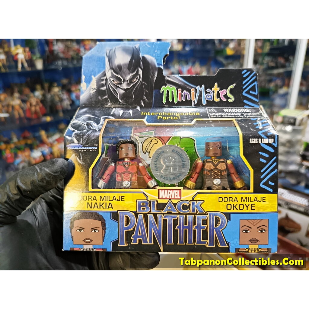 Minimates Marvel Black Panther Movie Nakia & Okoye 2-Pack