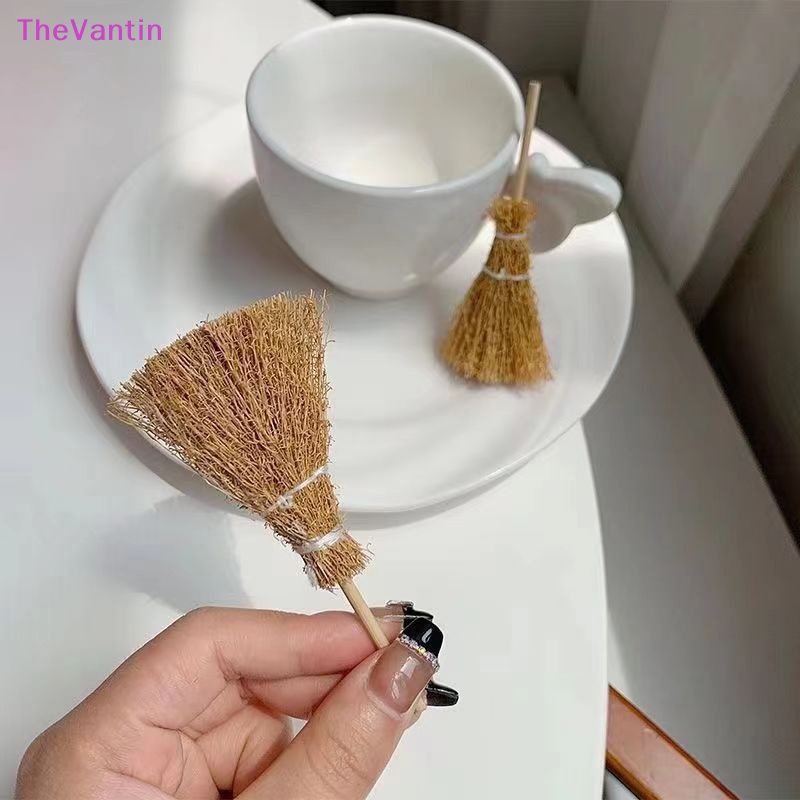 Thevantin กิ๊บติดผม ไม้กวาด ขนาดเล็ก สําหรับผู้หญิง กิ๊บปากเป็ด ปิ่นปักผม กิ๊บติดผม เครื่องประดับผม เด็กผู้หญิง สินค้าดี
