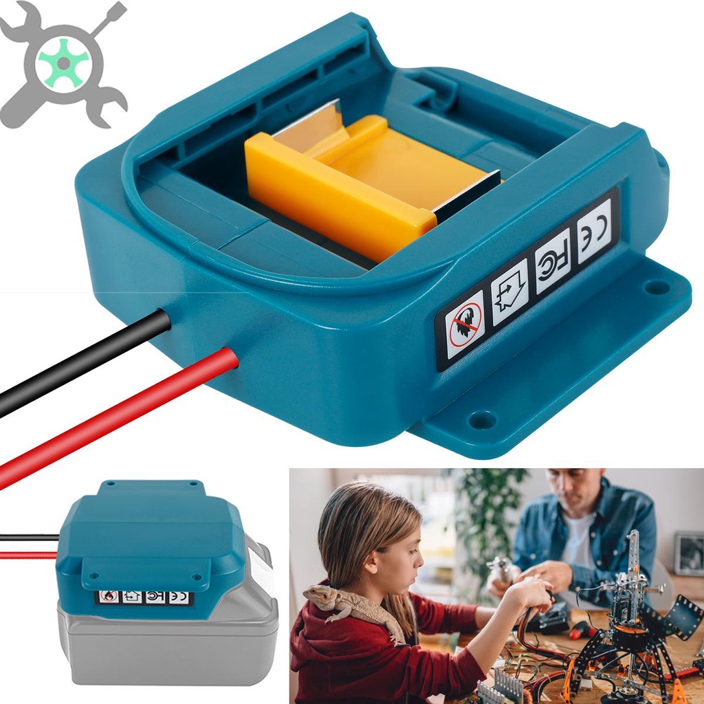 อะแดปเตอร์แปลงแบตเตอรี่ลิเธียม สําหรับ 18V BL1830 BL1840 BL1850 BL1860 SHOPTKC0811