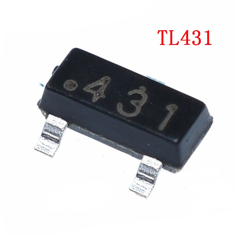 50PCS TL431 431 CJ431 SOT-23 TL431A SOT23 SOT SMD ใหม่และต้นฉบับ IC ChipsetIC