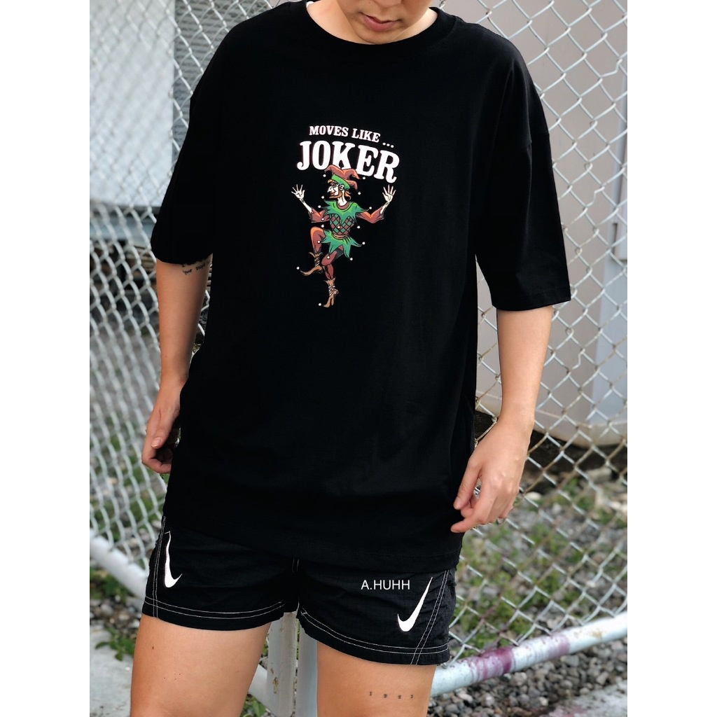 อ่อนนุ่ม 6 เสื้อยืด Freesize ลาย Joker