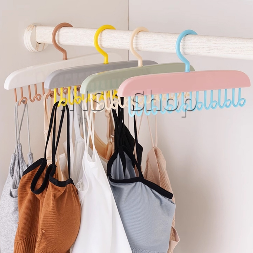 INS ไม้แขวนเสื้อ พลาสติกแบบยาว ประหยัดพื้นที่ clothes hanger