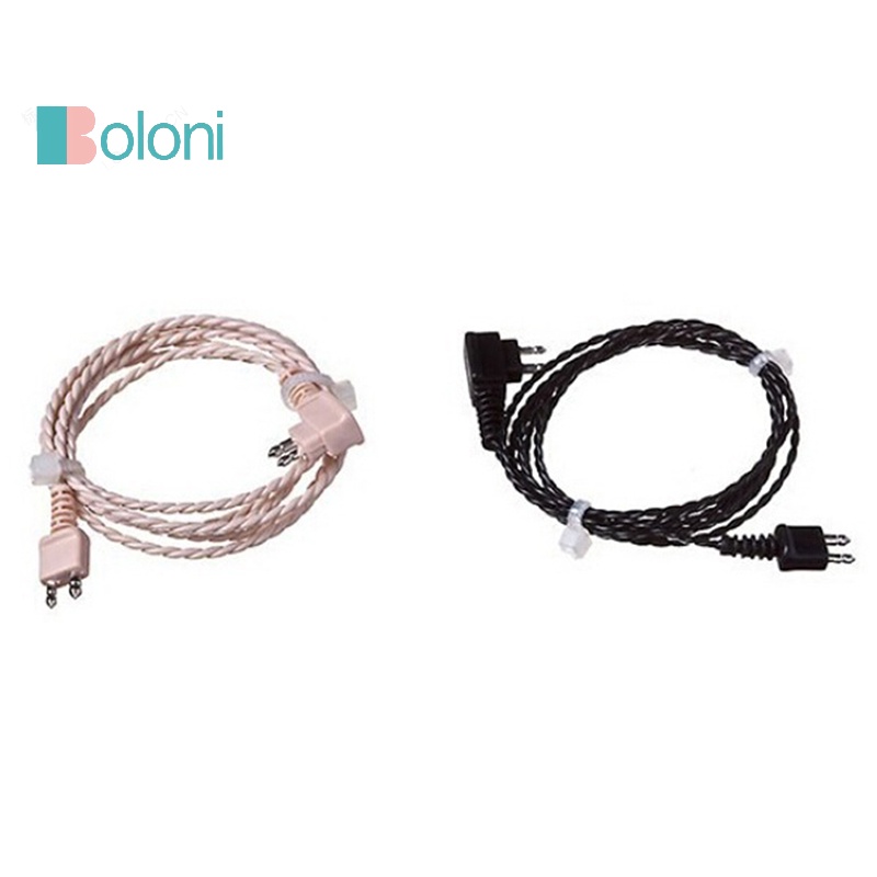 [Boloni] สายเคเบิล 2pin มาตรฐาน สําหรับเครื่องช่วยฟัง 1 ชิ้น