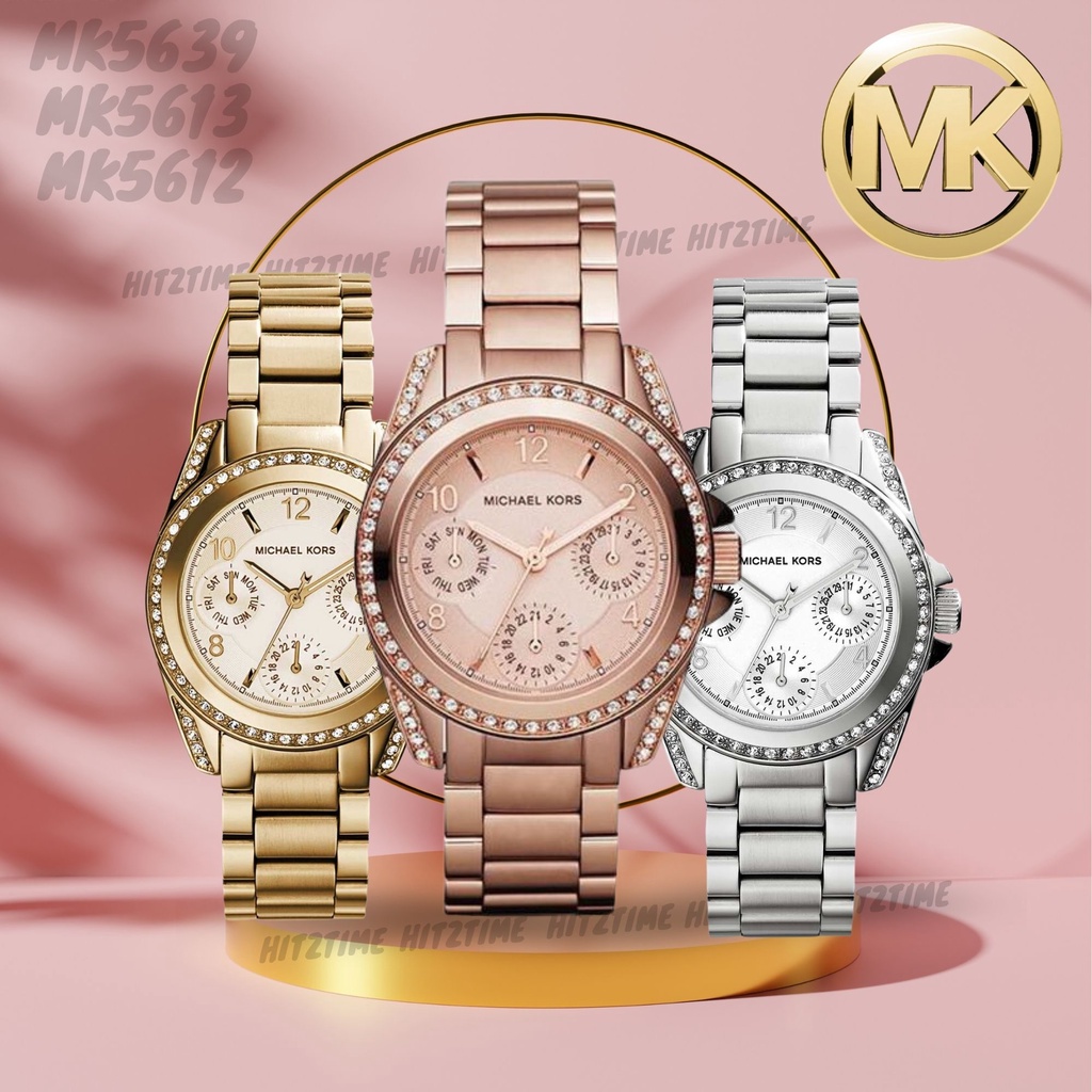 HITZTIME นาฬิกา Michael Kors OWM209 นาฬิกาข้อมือผู้หญิง นาฬิกาผู้ชาย  Brandname  รุ่น MK6175