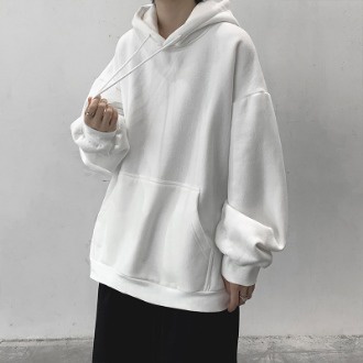 ZITYCOD&จัดส่งในกรุงเทพฯ เสื้อแขนยาวมีฮู้ด มีฮู้ด ทรงหลวม แขนยาว ผ้าหนาดีใส่สบาย รุ่น