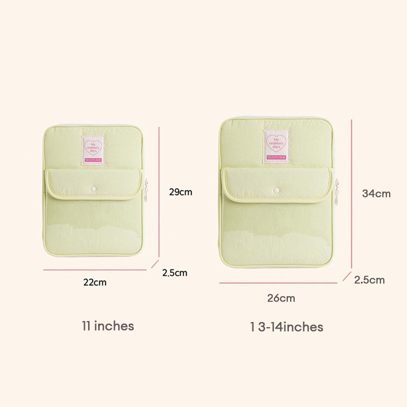 Camidy ใหม่ กระเป๋าใส่แท็บเล็ต คอมพิวเตอร์ สไตล์เกาหลีใต้ สําหรับ iPad io11 13 นิ้ว