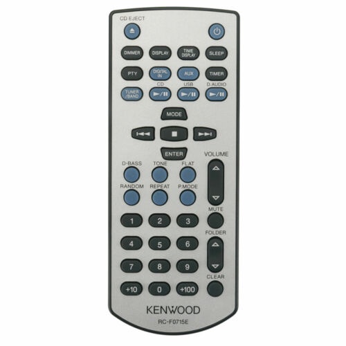 ใหม่ RC-F0715E สําหรับ KENWOOD Hi-fi ระบบสเตอริโอรีโมทคอนโทรล K-323 K323