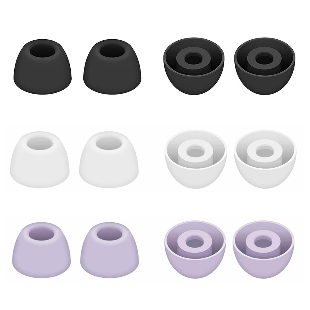 จุกหูฟัง ยางซิลิโคนนิ่ม แบบเปลี่ยน สําหรับ Samsung Galaxy Buds 2 Pro Galaxy Buds Pro 2 3 คู่