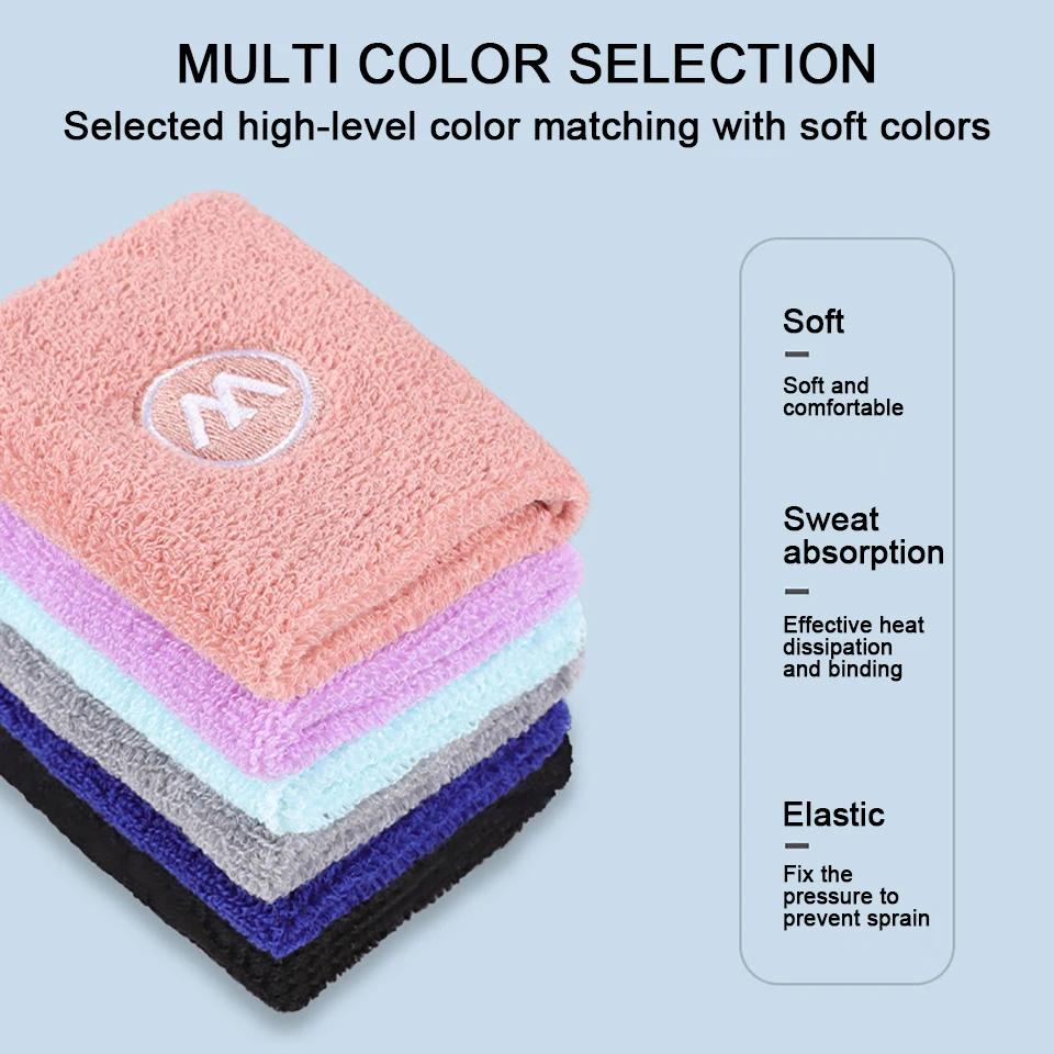 Aolikes สายรัดข้อมือกีฬา สายรัดข้อมือซับเหงื่อ สายรัดข้อมือ สําหรับผู้ชาย ผู้หญิง วิ่ง ฟุตบอล โยคะ สายรัดข้อมือ - รูปที่ 5