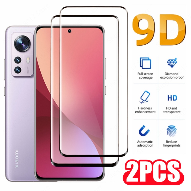 ฟิล์มกระจกนิรภัยกันรอยหน้าจอ HD แบบโค้ง สําหรับ Xiaomi 12 Pro 12X