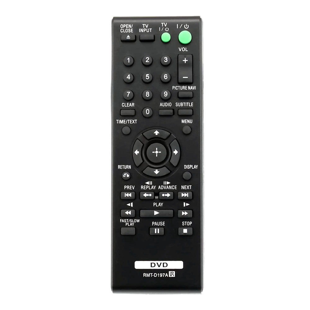 ใหม่ RMT-D197A สําหรับ SONY DVD CD รีโมทคอนโทรล DVP-SR110 DVP-SR115/-SR120 SR210P SR310P DVP-SR320/S
