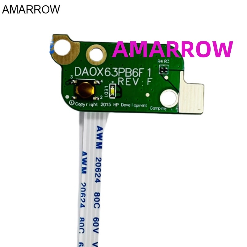 แล็ปท็อปปุ่มสวิทช์ไฟสําหรับ HP 450 G3 455 470 G3 DA0X63PB6F