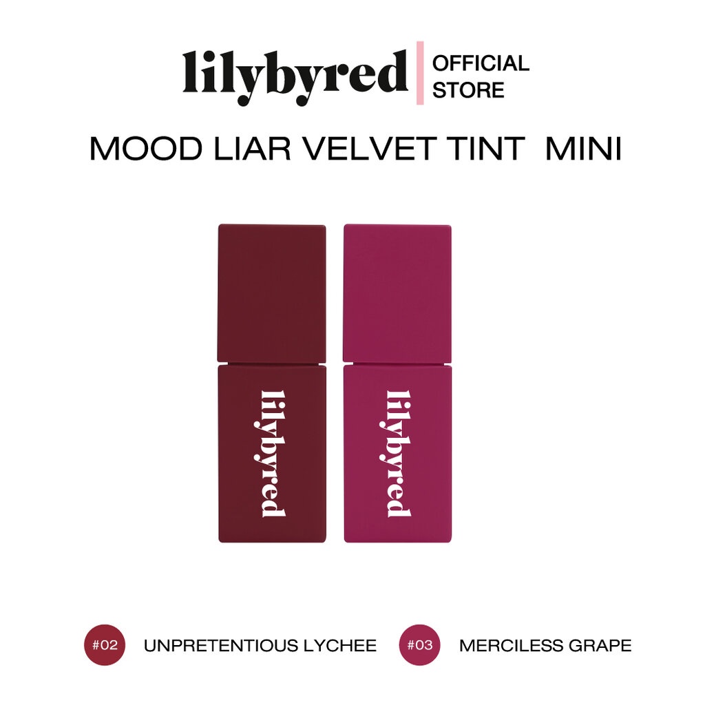 [GWP] LILYBYRED MOOD LIAR VELVET MINI TINT (AD) 1g (ไซส์เล็ก)