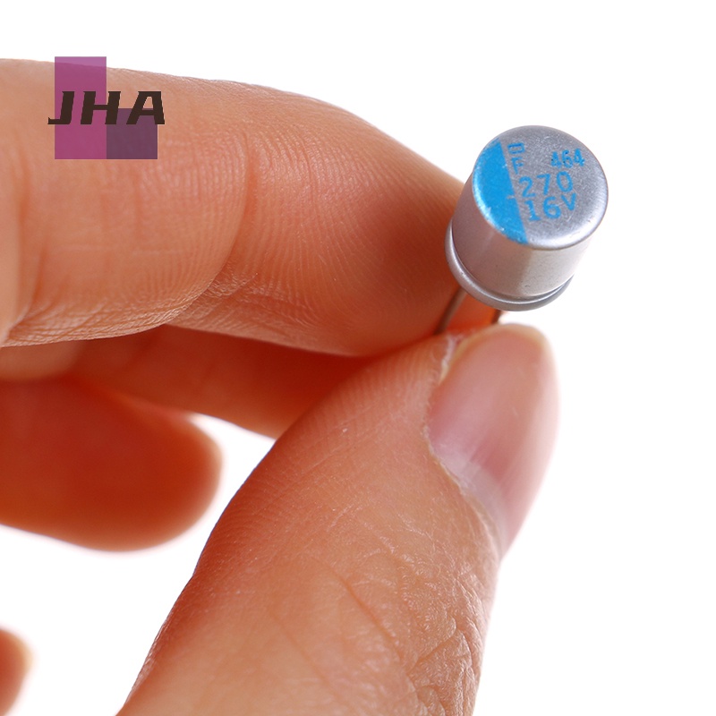[JHA] ใหม่ ตัวเก็บประจุเมนบอร์ด VGA 270uF 16V NCC PSF serires 8x8 มม. Low ESR 10 ชิ้น