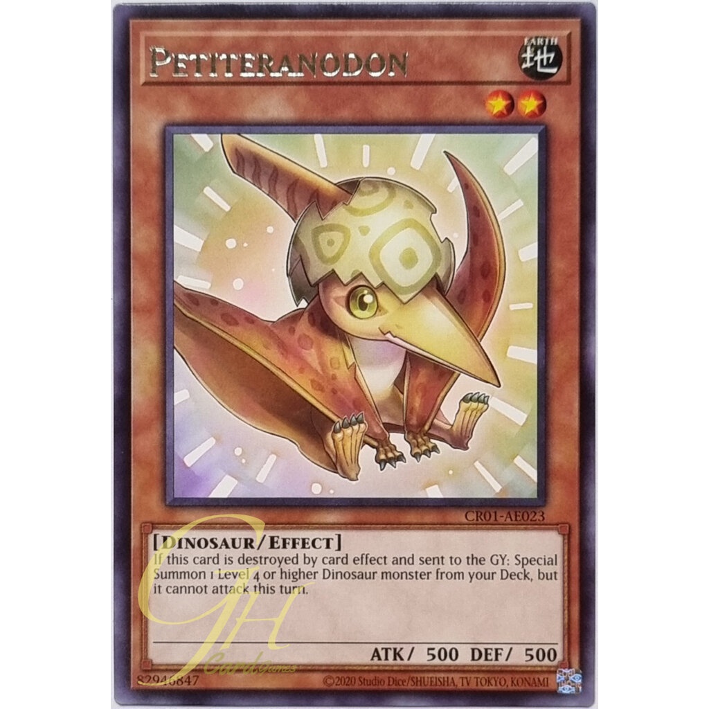 Yugioh [CR01-AE023] Petiteranodon (Rare)