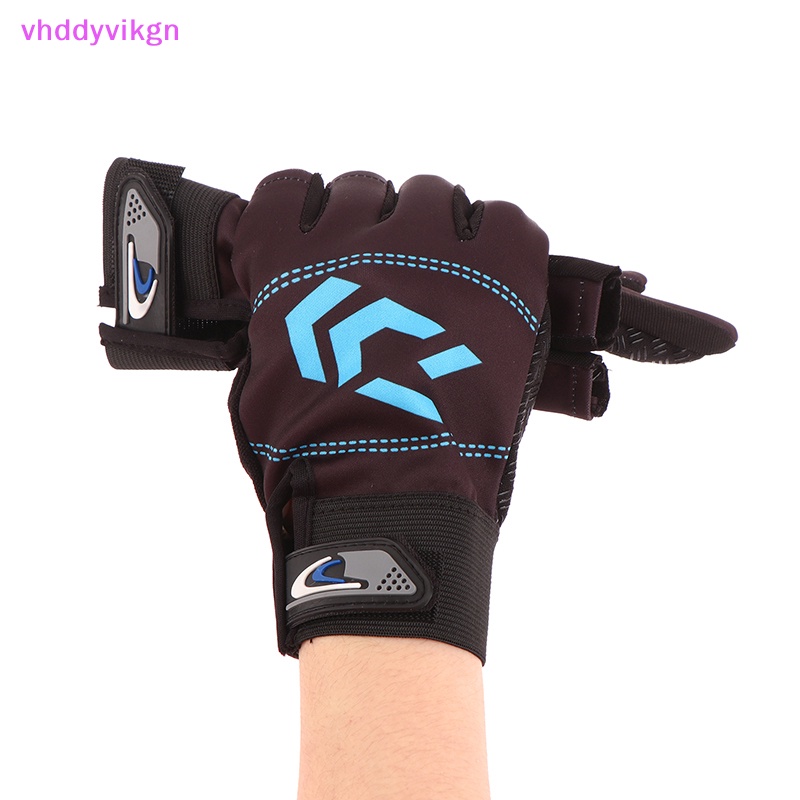 Vhdd ถุงมือตกปลา กันน้ํา กันลื่น 3 นิ้ว 1 คู่ TH