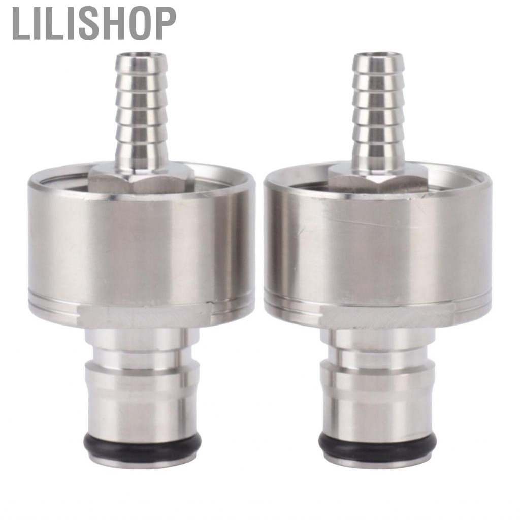 Lilishop 2PCS Carbonation CAP บังคับขวด PET บรรจุ CO2 Coupling