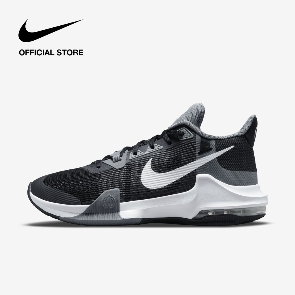 Nike Men's Air Max Impact 3 Basketball Shoes - Black ไนกี้ รองเท้าบาสเก็ตบอลผู้ชาย Air Max Impact 3 - สีดำ