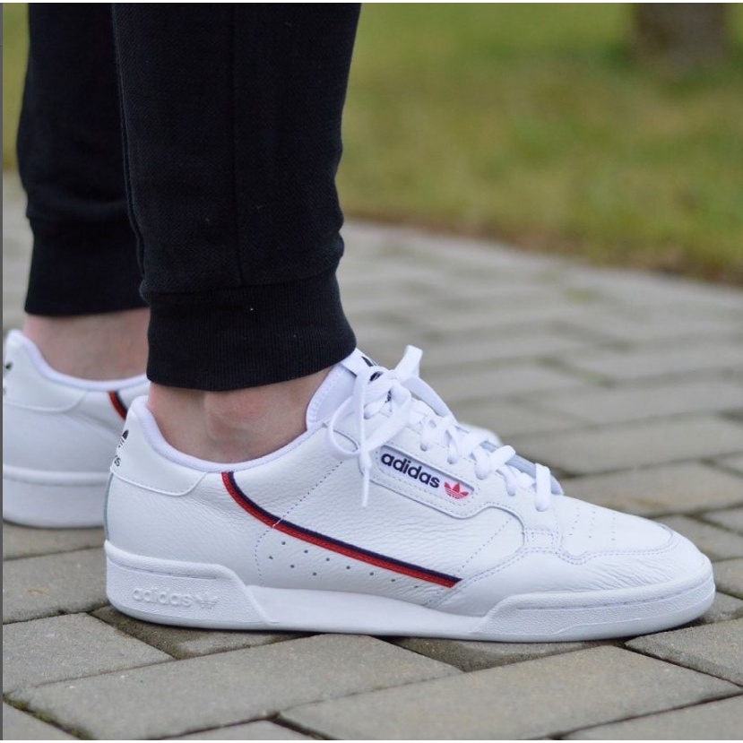 Adidas Continental 80 White Sneakers for Men and Women