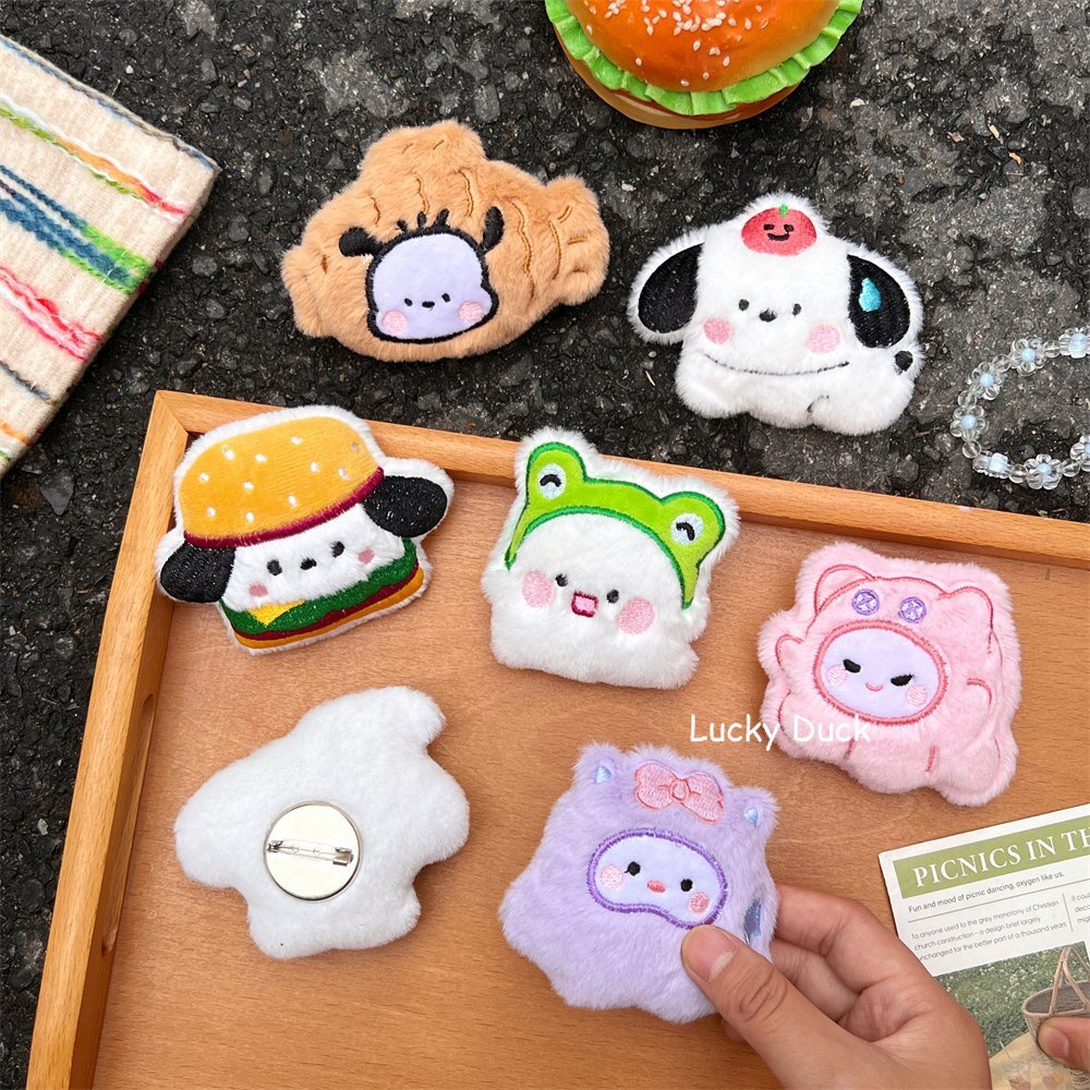 พร้อมส่ง เข็มกลัด รูปการ์ตูนหมีแพนด้าน่ารัก ขนาดเล็ก เหมาะกับของขวัญ สําหรับตกแต่งกระเป๋า