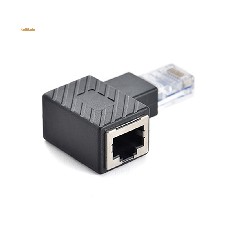 [Neflibata] สายแลนตัวผู้ เป็นตัวเมีย 90 องศา 270 องศา RJ45 หลายมุม ซ้าย ขวา [ใหม่]