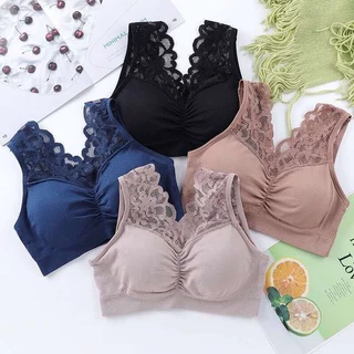 ลด30% โค้ดINC283ZN ⚡ Nattybra สปอร์ตบรา ลูกไม้ มีฟองน้ำ 32-38 ใส่ได้ ออกกำลังกาย ใส่นอน เสื้อผ้า ผู้หญิง