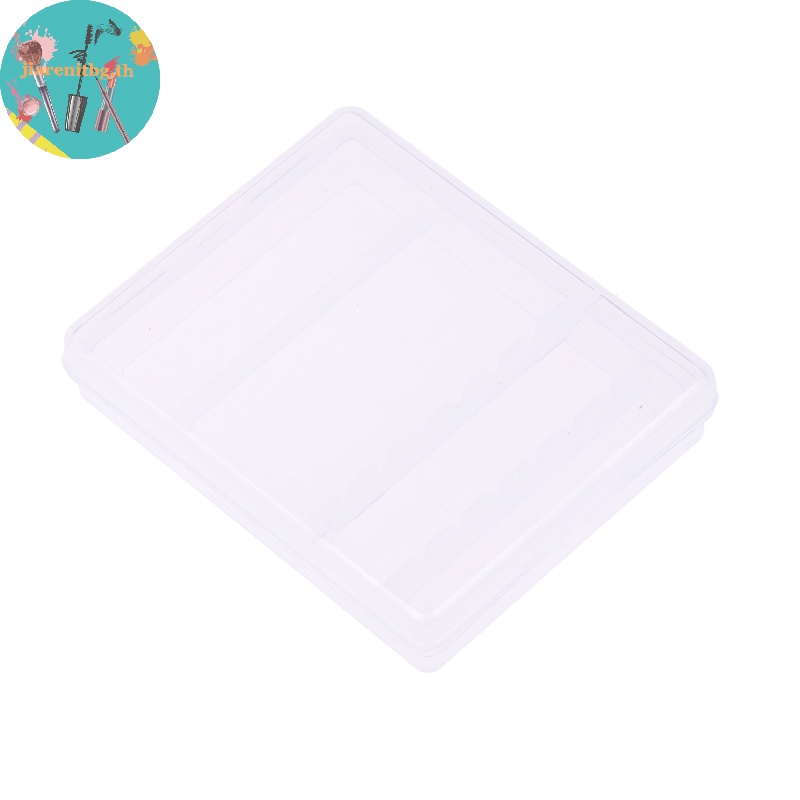 RENBG Square Nail Art เจาะ Bit กล่องเก็บ 6 หลุมใสผู้ถือบดจอแสดงผลเจาะ Bits เล็บ Organizer ฝุ่นกล่อง TH ราคา ถูกที่สุด ดีลบีเคเค แกลเลอรีภาพที่ 7