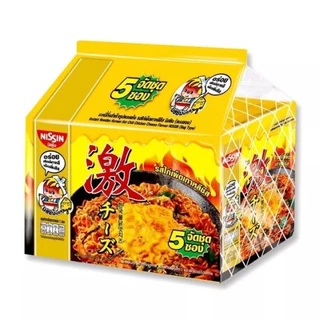 นิสชิน nissin นิชชิน บะหมี่ กึ่งสำเร็จรุป แพ็ค5ซอง