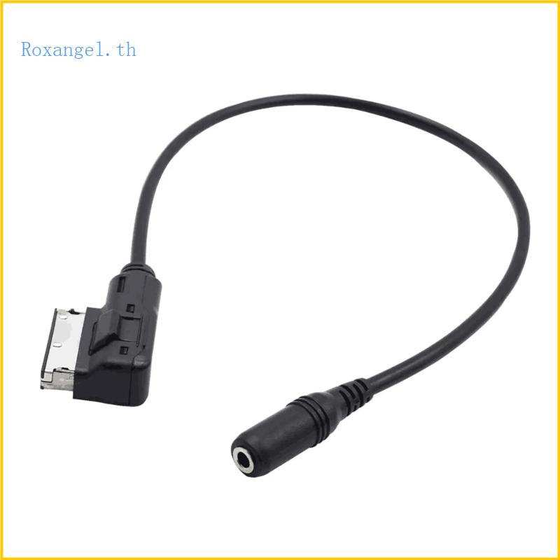 Rox อะแดปเตอร์ไมโครโฟน MP3 AMI เป็น AUX 3 5 มม. สําหรับรถยนต์ W212 S212 W218 C300 A207