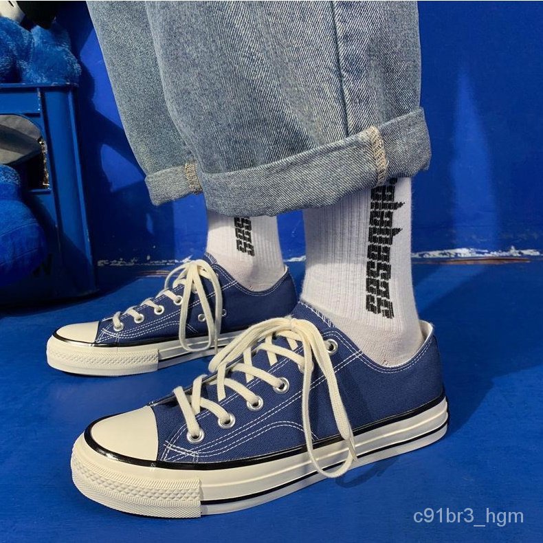 【ของแท้ 100%】Converse Chuck Taylor All Star 70 hi รองเท้าผ้าใบหุ้มข้อ คอนเวิร์ส 1970s รองเท้าผ้าใบ