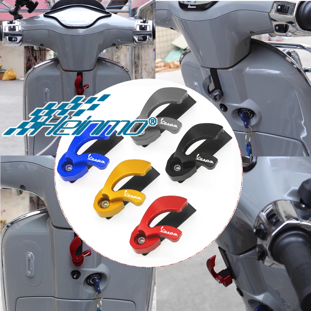 ตะขอแขวนกระเป๋าเดินทาง ด้านหน้า สําหรับ VESPA Sprint150 Primavera 2013-2023 CNC