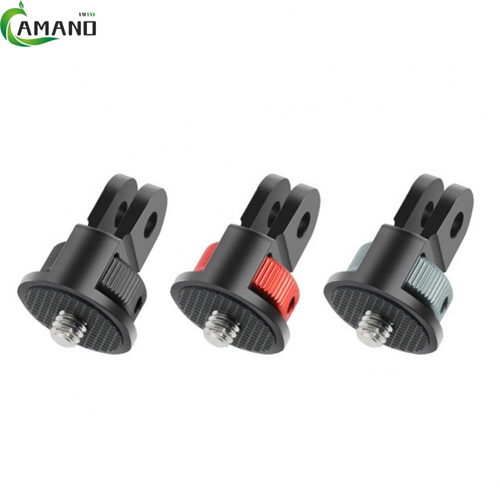 【AMANDA】อะแดปเตอร์ขาตั้งกล้อง สําหรับ GoPro HERO Mount To 1/4 นิ้ว