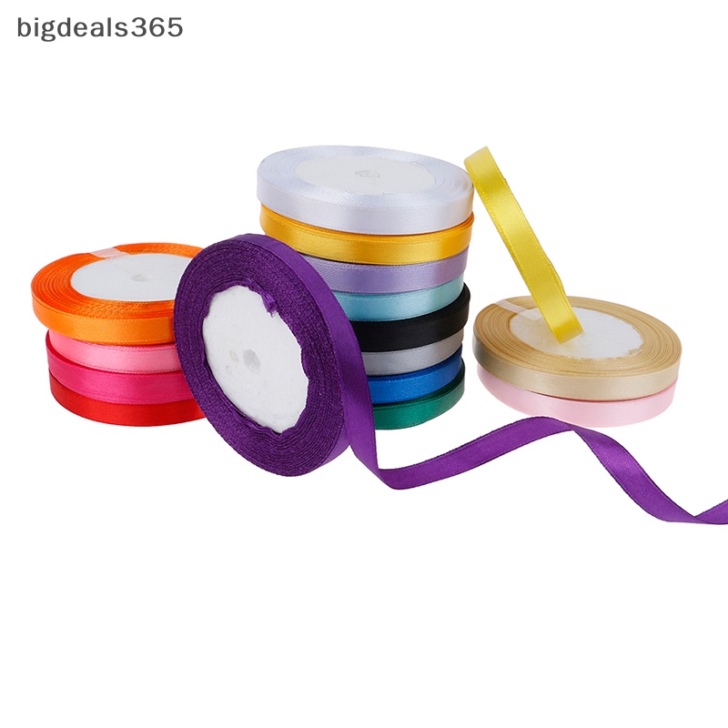 [bigdeals365] ริบบิ้นผ้าไหม Sa 10 มม. 22 ม. ต่อม้วน สําหรับตกแต่งงานแต่งงาน