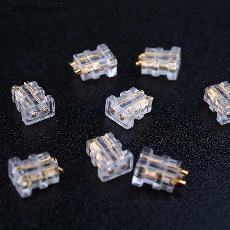 Alittlesearcer ปลั๊กปลั๊กหญิง 0.78 ขาคู่ 1964 High-end 2 ชิ้นอุปกรณ์เสริมหูฟัง