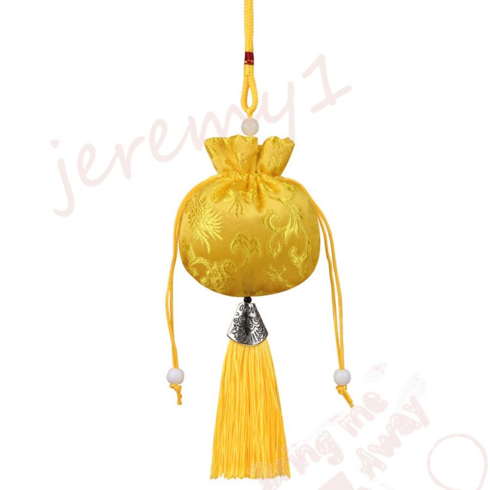 Jeremy1 กระเป๋าเก็บเครื่องประดับ ปักลายดอกไม้ มังกร สไตล์จีน แฟชั่นสําหรับผู้หญิง