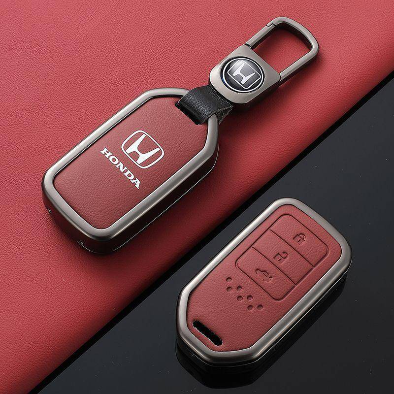 ที่ใส่กุญแจรีโมทรถยนต์ Honda City HRV Accord CRV Civic WR-V Jazz BRV XRV FIT พวงกุญแจรถ. กระเป๋าใส่กุญแจรถ