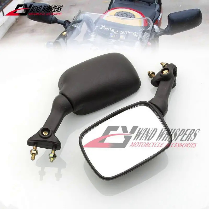 อุปกรณ์เสริมรถจักรยานยนต์กระจกกระจกมองหลังสําหรับ Suzuki 78A GSF400 สําหรับ Kawasaki ZXR250 ZXR400 Z